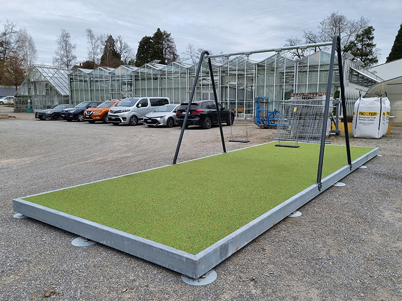 Flexible Spielplatzlösung: Die mobile Schaukel, die neue Räume schafft